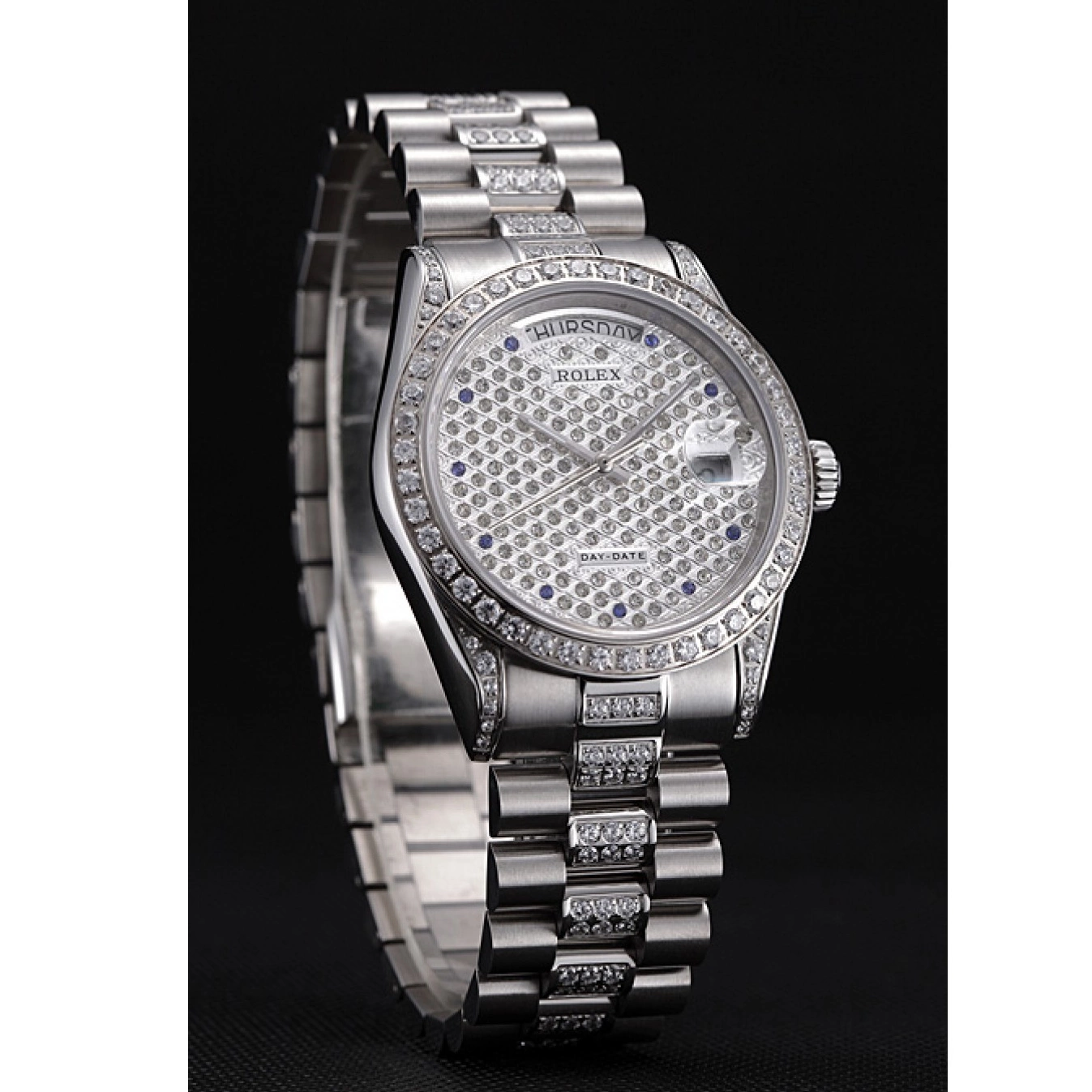 Aaa replica watch Diamonds-srl182 621612 Day-Date Rolex Swiss 0816